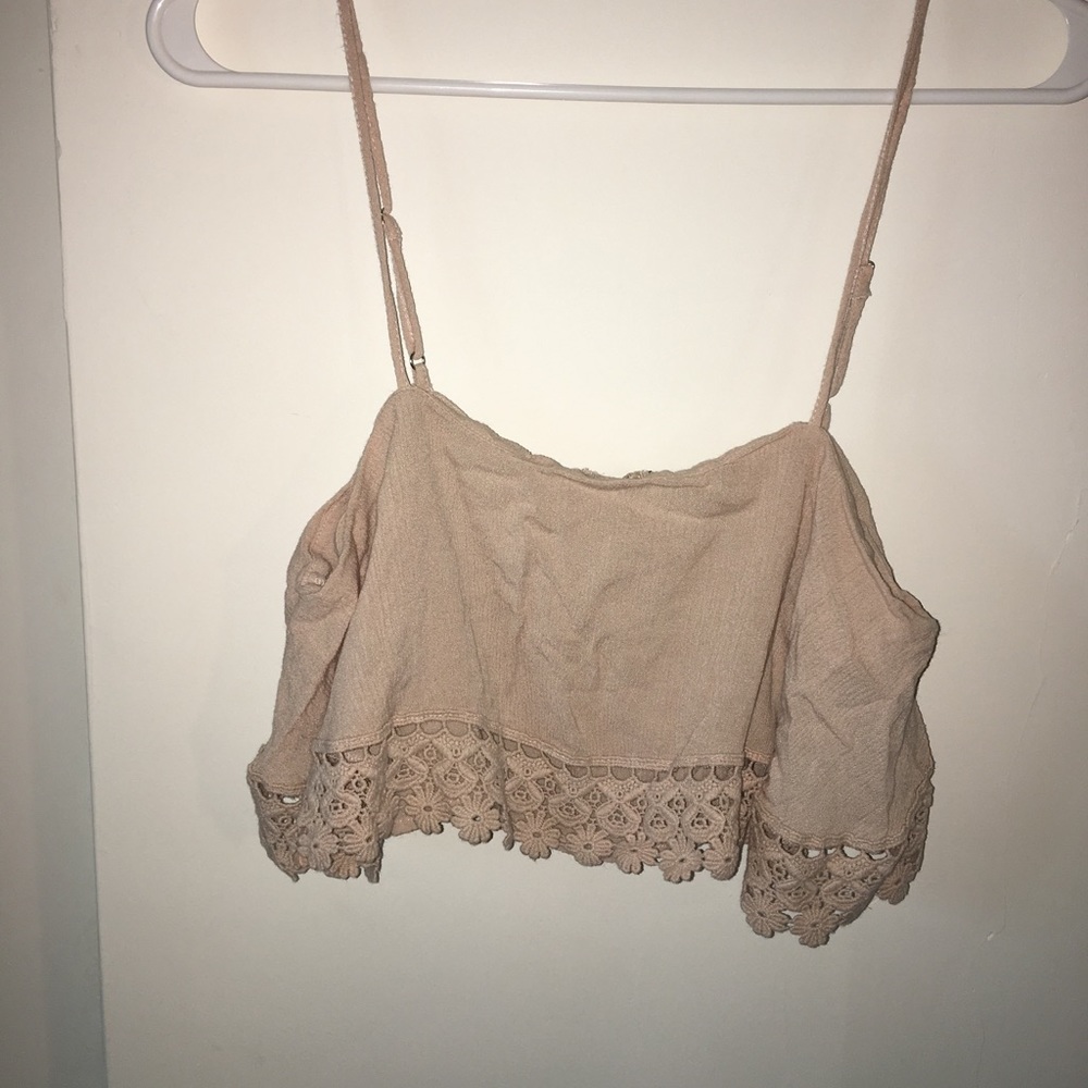 Forever 21 crop top spaghetti strap